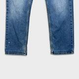 Levi's 511 Jeans Mens 34x34 Blue Slim Fit Mid Rise Light Wash Stretch Denim Pants