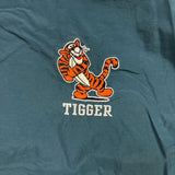 Vintage 90s Disney Tiger Jacket Mens Large Blue Winne The Pooh Full Zip Coat