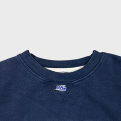 Vintage Y2K Toronto Maple Leafs Sweatshirt Mens Medium Blue Hockey NHL Pullover Crewneck