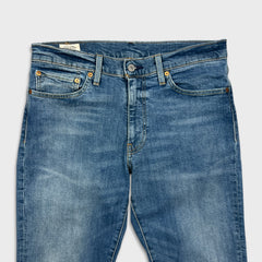 Levi's 511 Jeans Mens 33x32 Blue Slim Fit Mid Rise Light Wash Stretch Denim Pants