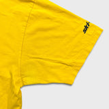 Vintage Y2K Ski Doo T Shirt Mens 2XL Yellow Snowmobile Graphic Short Sleeve Tee