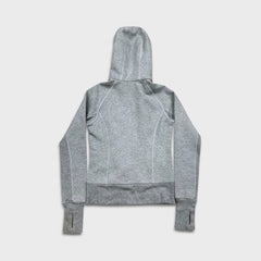 Lululemon Scuba Hoodie Womens Size 2 Gray Full Zip Sports Hooded Sweater