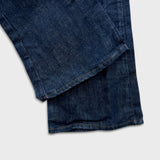 Vintage 80s Levi's 684 Jeans Mens 28x32 Blue Big Bells Bell Bottoms Dark Wash Orange Tab Denim Pants
