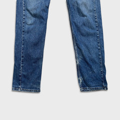 Levi's 505 Jeans Mens 32x32 Blue Regular Fit Straight Leg Medium Wash Denim Pants
