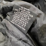 Vintage Y2K Ultra One Platinum TA Petro Leather Jacket Mens Medium Black A2 Flight Bomber