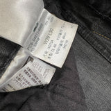 Levi's 511 Jeans Mens 28x30 Black Slim Fit Mid Rise Dark Wash Stretch Denim Pants