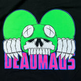 2023 Deadmou5 T Shirt Mens Medium Black Skull Graphic Short Sleeve Band Tee
