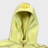 Lululemon Scuba Hoodie Womens Size 4 Yellow Full Zip Sports Hooded Sweater