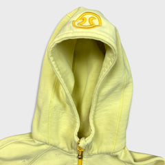 Lululemon Scuba Hoodie Womens Size 4 Yellow Full Zip Sports Hooded Sweater