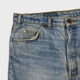 Vintage 90s Levi's 619 Jeans Mens 38x32 Orange Tab Light Wash Relaxed Denim Pants