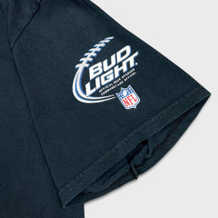 Vintage 2014 Super Bowl XLVIII T Shirt Mens XL Black Football NFL Sports Graphic Tee