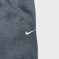 Nike Sportswear Sweatpants Mens Medium Gray Straight Leg Swoosh Jogger