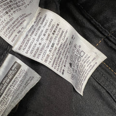 Levi's 511 Jeans Mens 32x31 Black Slim Fit Dark Wash Stretch Mid Rise Denim Pants