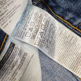 Levi's 550 Jeans Mens 30x27 Blue Relaxed Fit Straight Leg Light Wash Baggy Denim Pants