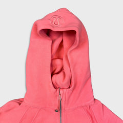 Lululemon Scuba Oversized 1/2 Zip Hoodie Womens XS Pink Hooded Sweater