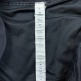 Lululemon Race Pace Short Womens Size 4 Black Mini Splatter Athletic Lined Pants