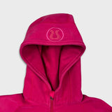 Lululemon Scuba Hoodie Womens Medium Pink Full Zip Sports Hooded Sweater