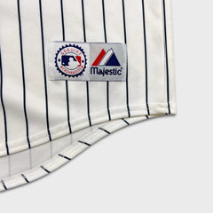 Vintage Y2K Majestic New York Yankees Alex Rodriguez #13 Jersey Mens 2XL Pinstripe MLB