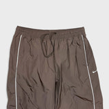 Nike Sportswear Track Pants Mens Medium Brown Swoosh Relaxed Athletic