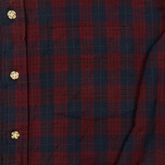Vintage 90s Sir Pendleton Shirt Mens XL Red Wool Long Sleeve Plaid USA Button Up