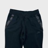 Nike Sportswear Sweatpants Mens Small Black Tech Fleece Swoosh Taper Leg Jogger