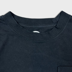 Dickies T Shirt Mens Medium Black Classic Logo Workwear Pocket Tee