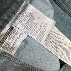 Levi's 511 Jeans Mens 34x30 Gray Slim Fit Straight Leg Stretch Mid Rise Denim Pants