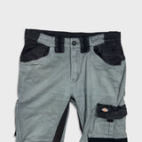 Dickies GDT Premium Cargo Workwear Pants Mens 30x28 Gray Utility Trousers