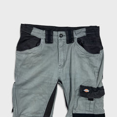 Dickies GDT Premium Cargo Workwear Pants Mens 30x28 Gray Utility Trousers