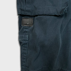 G-Star Raw Bronson Slim Chino Pants Mens 36x29 Blue Casual Cargo Utility Trousers