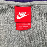 Nike Air Hoodie Mens Large Gray Sportswear Swoosh Full Zip Hooded Sweater