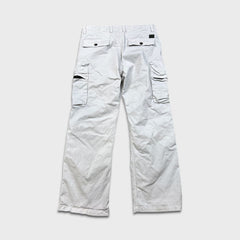 G-Star Raw Pants Mens 34x30 Gray Droner Relaxed Tapered Cargo Utility Trouser