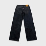 Levi's Low Loose Jeans Womens 28x29 Black Wide Leg Baggy Dark Wash Denim Pants
