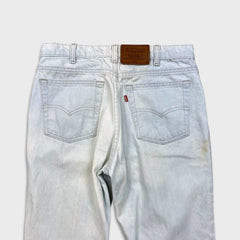 Vintage 90s Levi's 531 Jeans Mens 32x32 Blue Athletic Slim Fit Light Wash Denim Pants