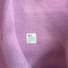 Lululemon Scuba Oversized 1/2 Zip Hoodie Womens Medium Pink Hooded Sweater