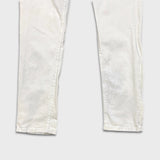 Levi's 511 Jeans Mens 34x32 White Slim Fit Straight Leg Stretch Mid Rise Denim Pants
