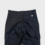 Dickies Flex Pants Mens 32x30 Black Regular Straight Workwear Chino Cargo Trouser