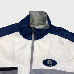 Vintage 90s New York Yankees Pro Player Jacket Mens XL White MLB Windbreaker