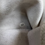 Lululemon Scuba Hoodie Womens Size 10 White Full Zip Sports Hooded Sweatshirt