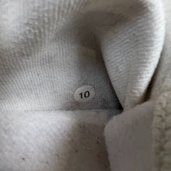 Lululemon Scuba Hoodie Womens Size 10 White Full Zip Sports Hooded Sweatshirt