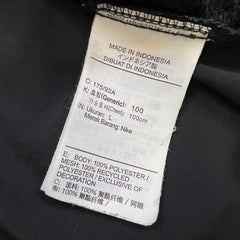 Nike Sportswear Jacket Men Large Black 3M Swoosh Full Zip Running Windbreaker