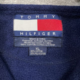 Vintage 90s Tommy Hilfiger 1/4 Zip Fleece Mens XL Blue Tommy Flag Jacket