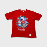 Vintage Y2K Ecko Unltd T Shirt Mens XL Red Devil Overcome Graphic Tee