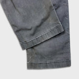 Carhartt Pants Mens 30x32 Gray Double Knee Relaxed Fit Rugged Flex Workwear