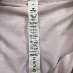 Lululemon Pace Rival Skirt Womens Size 6 Pink Athletic Sportswear Lightweight