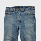Vintage 90s Levi's 516 Jeans Mens 36x30 Blue Slim Fit Straight Leg  Light Wash Denim Pants