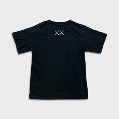 FW23 KAWS x Uniqlo UT Short Sleeve Graphic T Shirt Youth XS Black Companion Tee