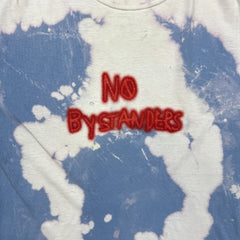 Travis Scott No Bystanders T Shirt Mens Small Blue Tie Dye Astroworld Tour Tee
