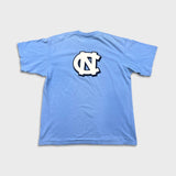 Vintage 90s Nike North Carolina Tar Heels T Shirt Mens Large Blue Sportswear Tee