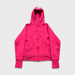 Lululemon Scuba Hoodie Womens Small Pink Full Zip Sports Hooded Sweater